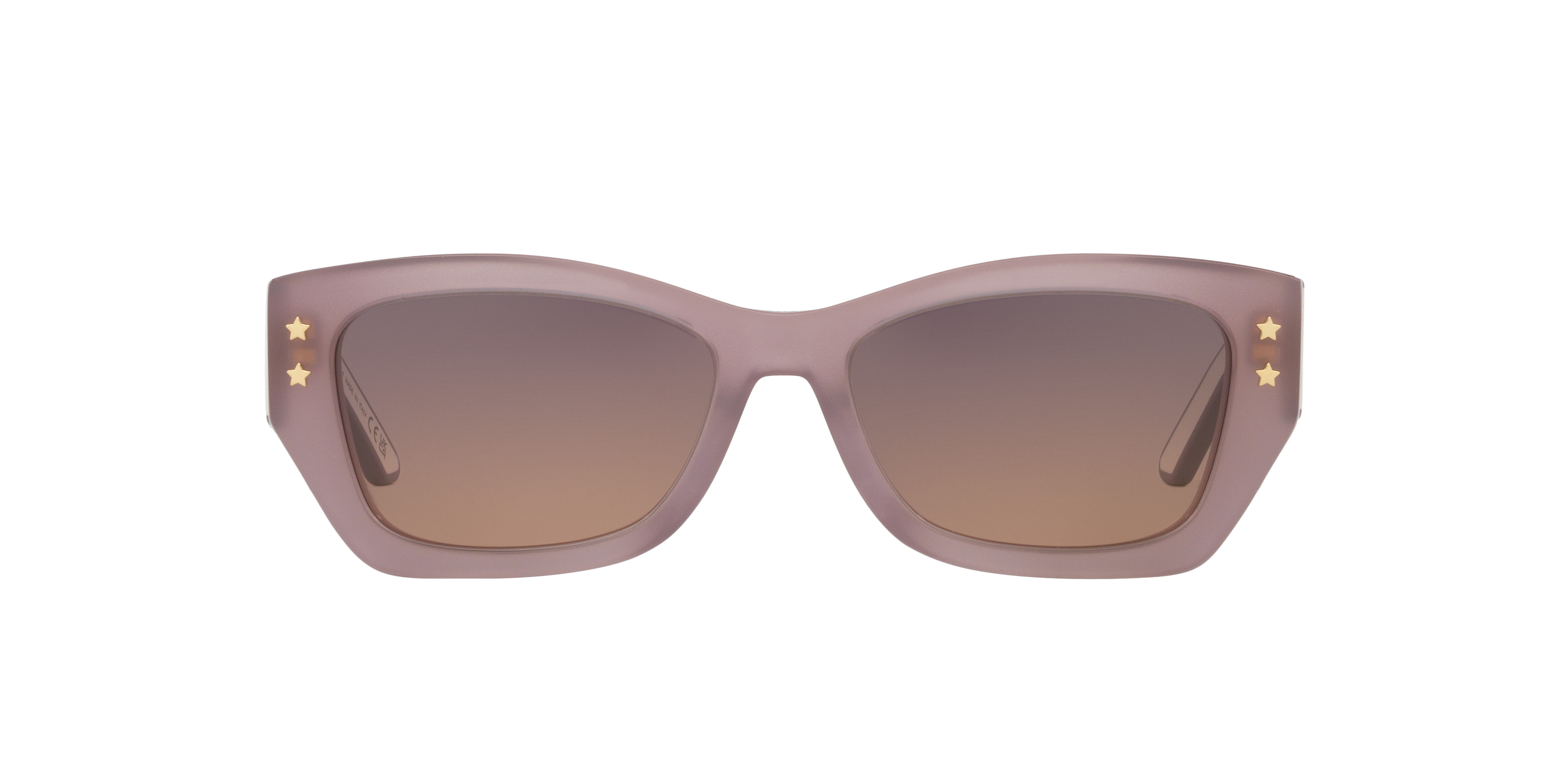 DIOR Cd40113U XS (53 - 17) with Violet lenses and Grey frame