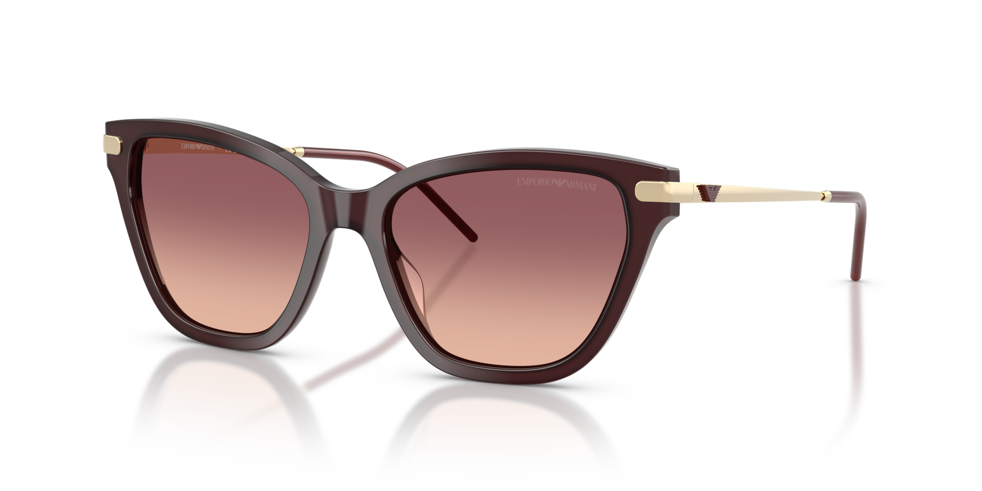 Emporio Armani EA4251 XL (54 - 17) with Violet lenses and Red
