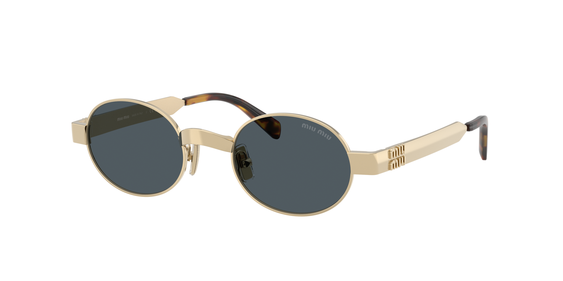 Miu Miu , Sunglasses, Female, Yellow, 47 Mm, Mu B51s Sunglasses - Image 4