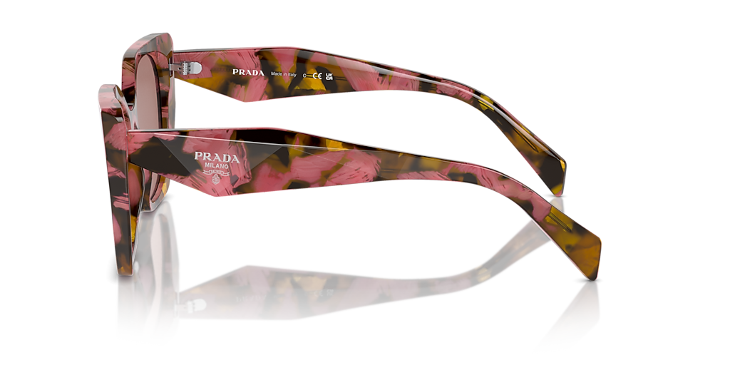 Prada PR 19ZS M (55 - 17) with Brown lenses and Brown frame
