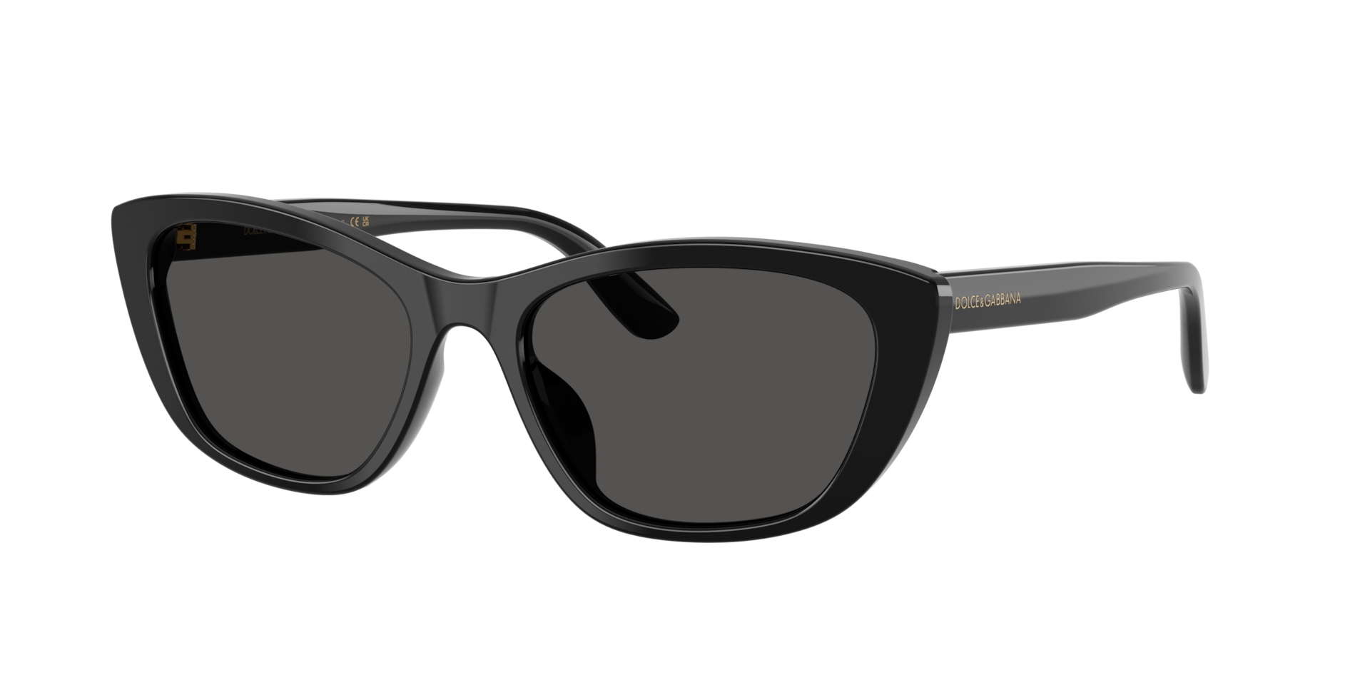 Dolce&Gabbana Frau Sunglass DG4571 - Rahmenfarbe: Schwarz, Linsenfarbe: Dunkelgrau
