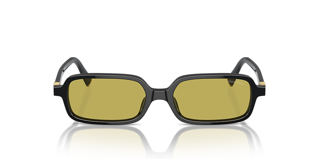 Miu Miu MU 11ZS S (51 - 16) with Green lenses and Black frame