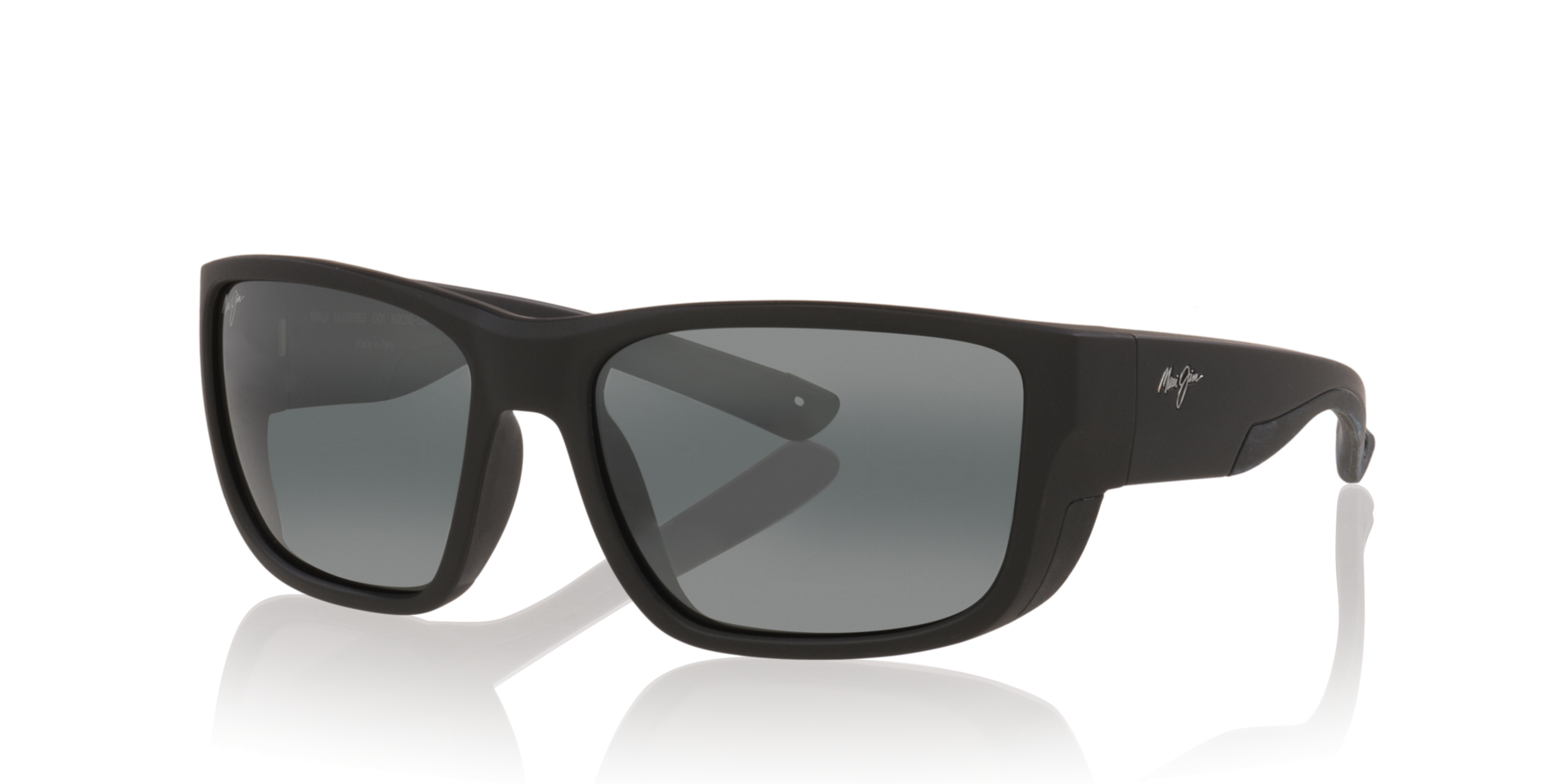 Maui Jim Amberjack XL (60 - 18) with Grey lenses and Black frame