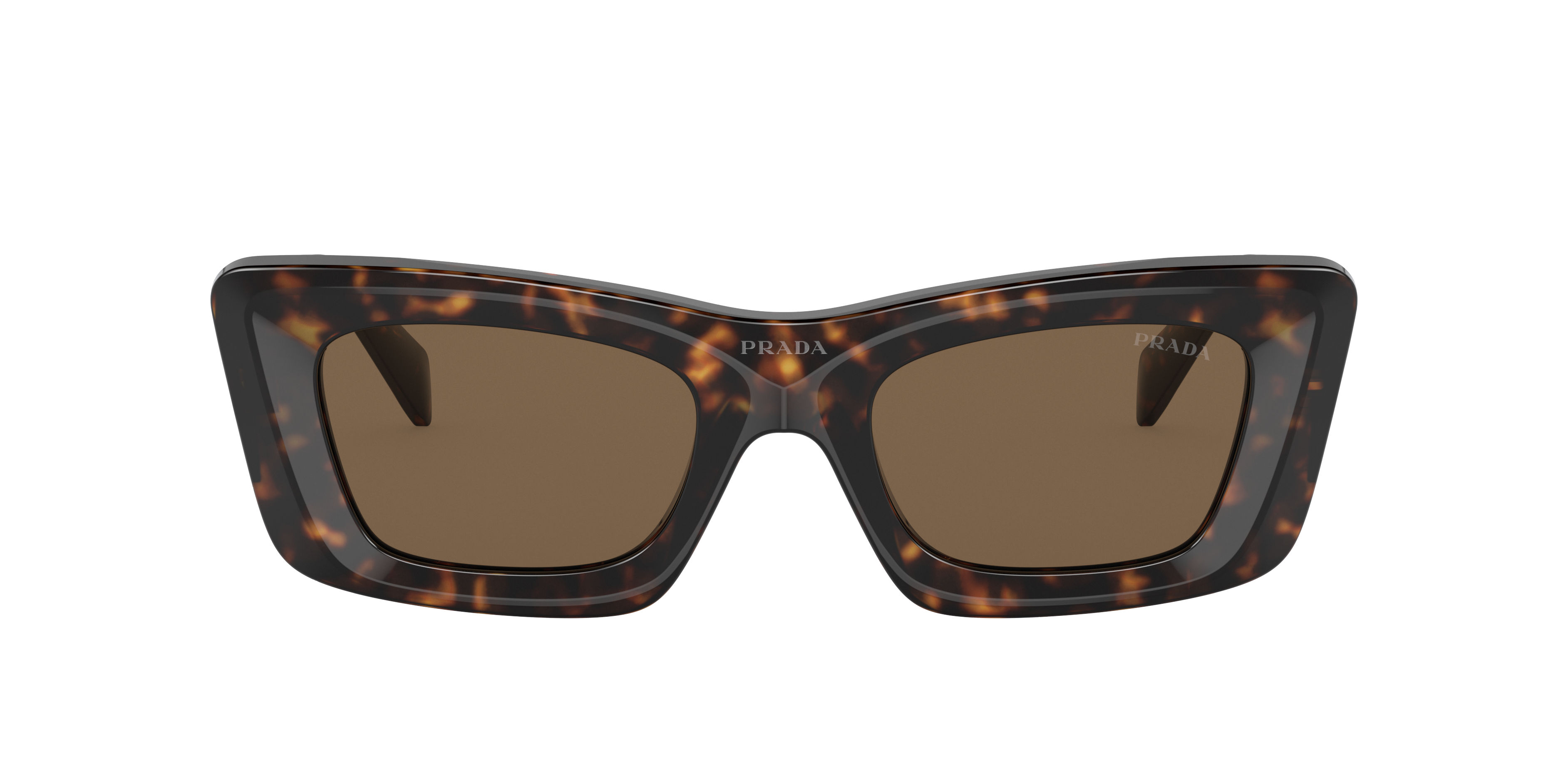 Prada PR 13ZS M (50 - 21) with Brown lenses and Tortoise frame