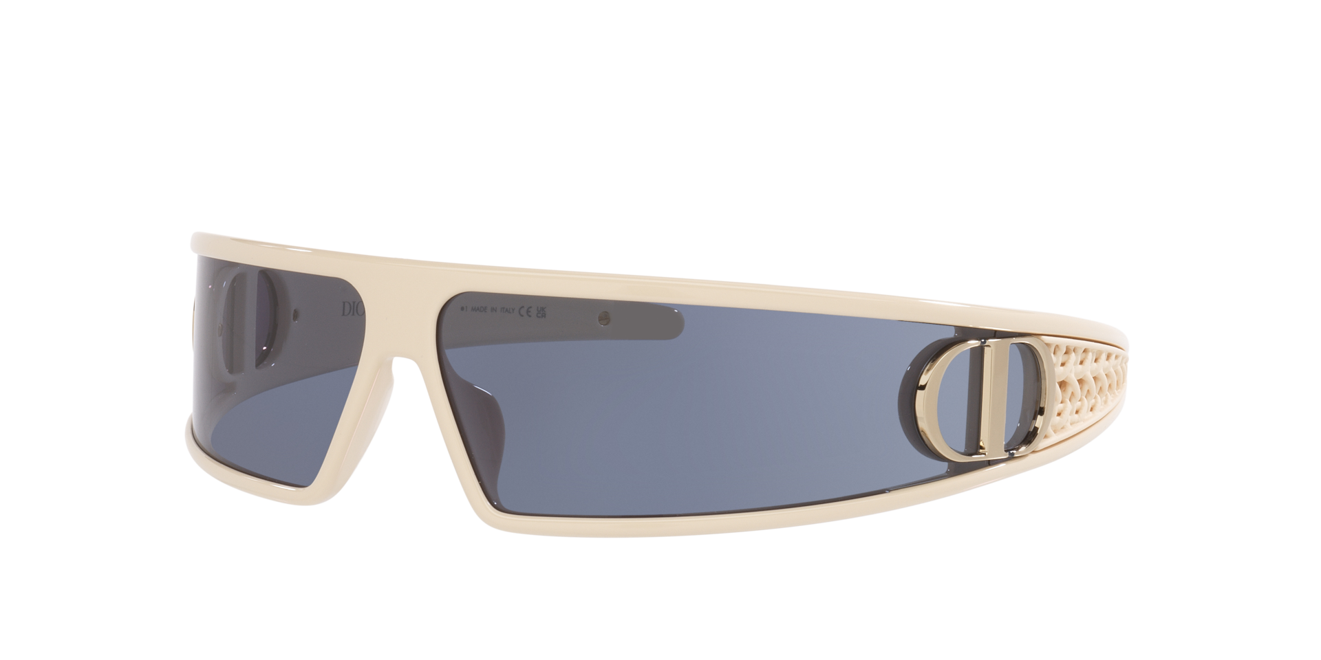 DIOR Woman Sunglass CD40180U -  Frame color: White, Lens color: Blue