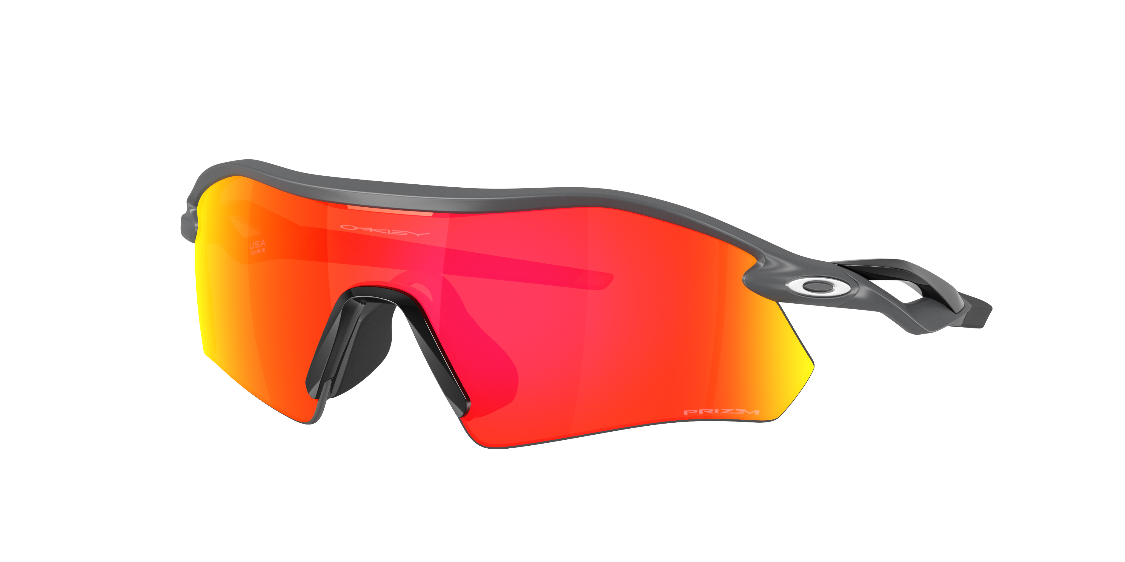 Oakley Radar® Plate​ L (36 - 136) with Orange lenses and Grey