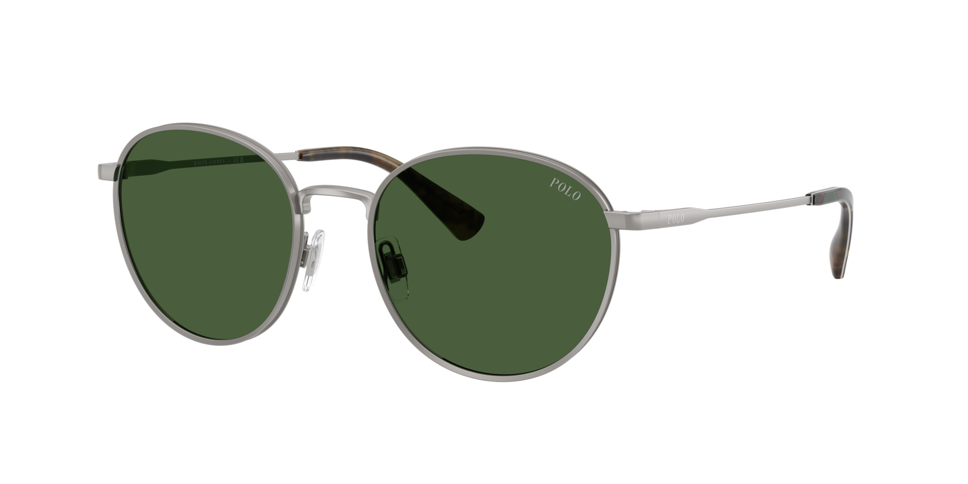 Polo Ralph Lauren Homme Sunglass PH3163 - Couleur du Monture: Gunmetal semi-brillant, Couleur de Lentille: Vert bouteille
