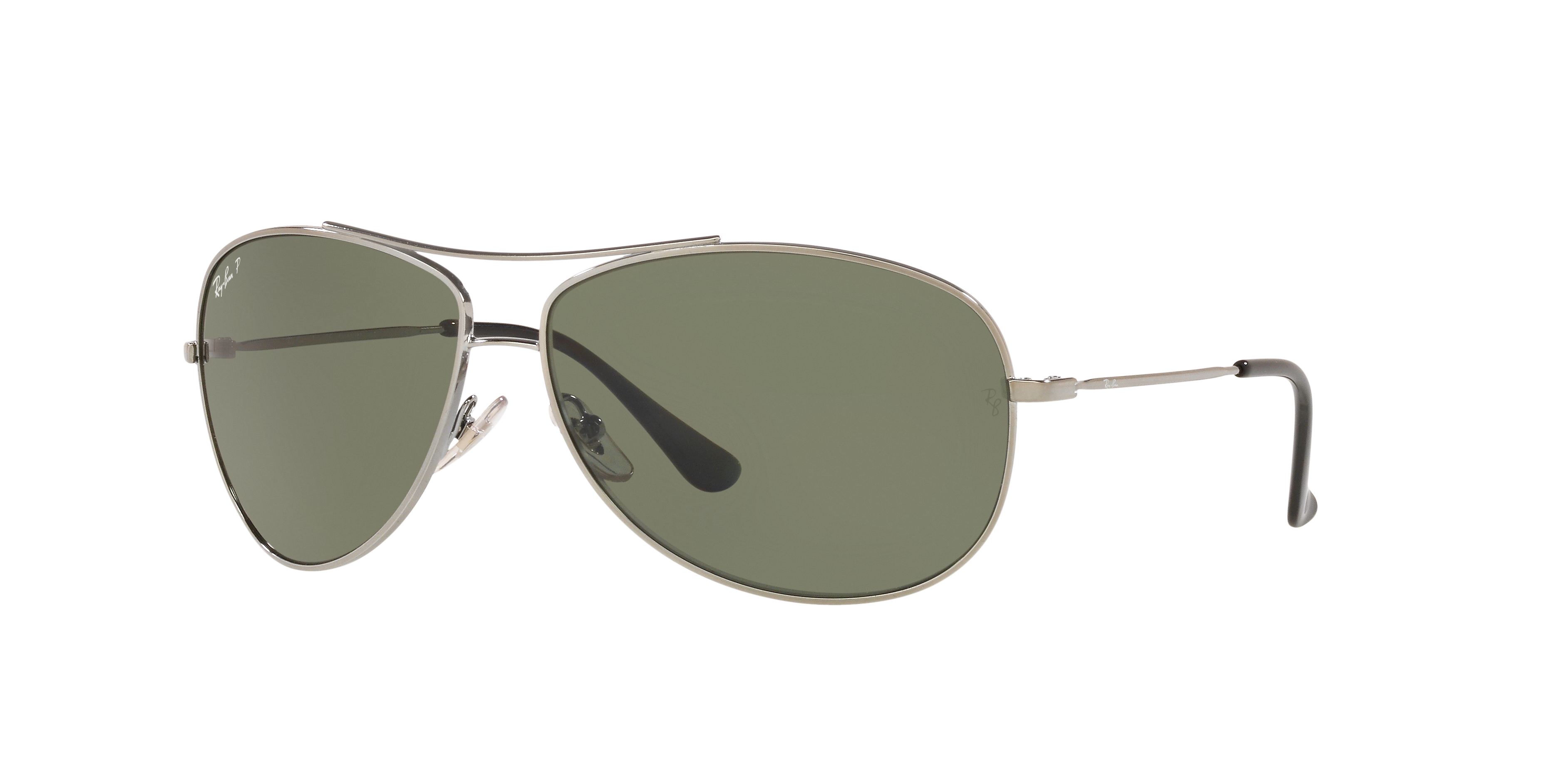 Ray-Ban RB3293 S (63 - 13) with Green lenses and Grey frame