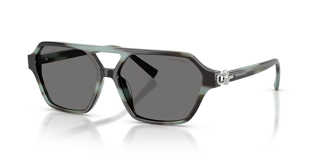 Tiffany & Co. TF4264U XXL (58 - 14) with Grey lenses and Tortoise