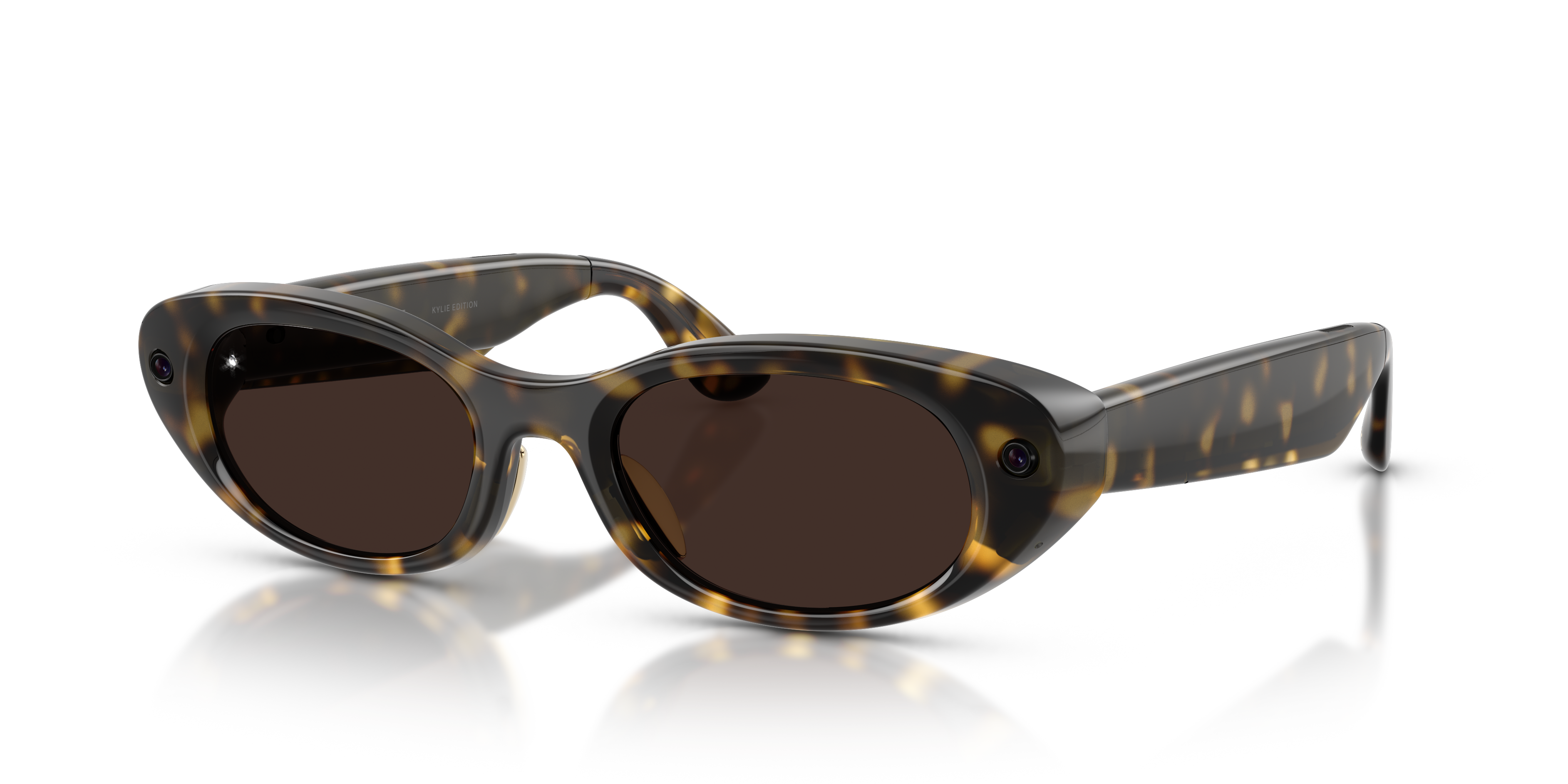 Meta Glasses Meta Starfire Kylie Edition XS (48 - 21) with Brown lenses and Tortoise frame | Sunglass Hut