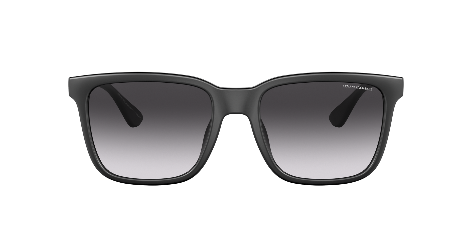 Armani Exchange AX4112SU M (55 - 19) with Grey lenses and Black