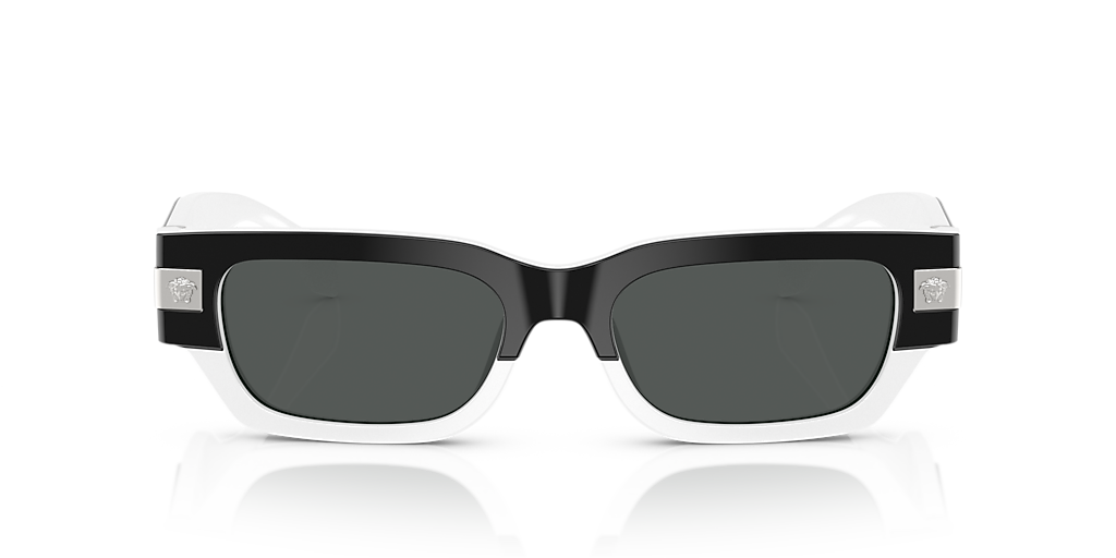 Versace VE4465 XXL (53 - 18) with Grey lenses and Black frame