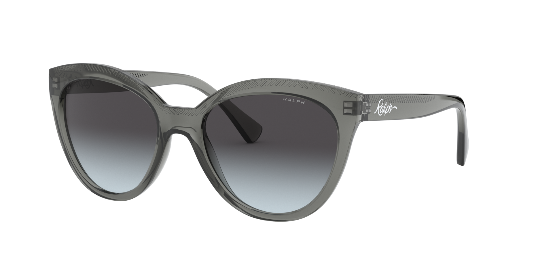 Ralph Femme Sunglass RA5260 - Couleur du Monture Transparent gris brillant Couleur de Lentille Dgrad Gris 52 €