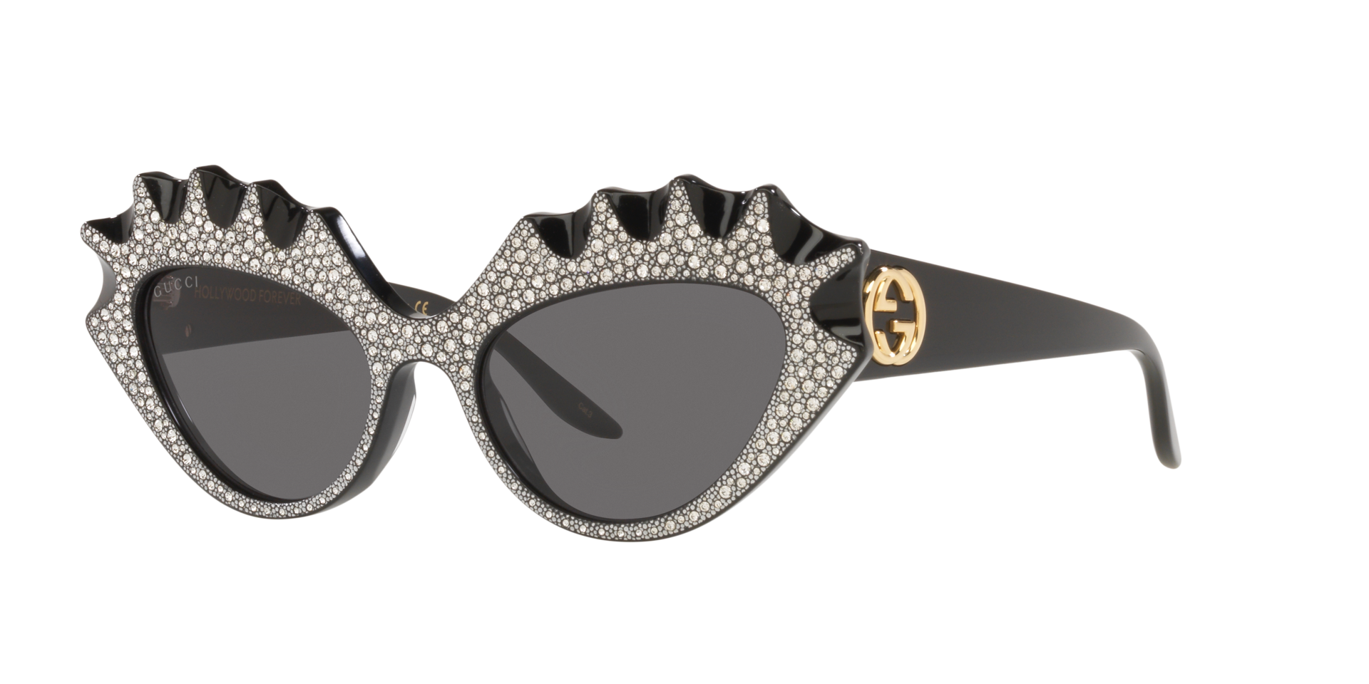 Gucci Femme Sunglass GG0781S-003 - Couleur du Monture Noir Couleur de Lentille Gris 475 €