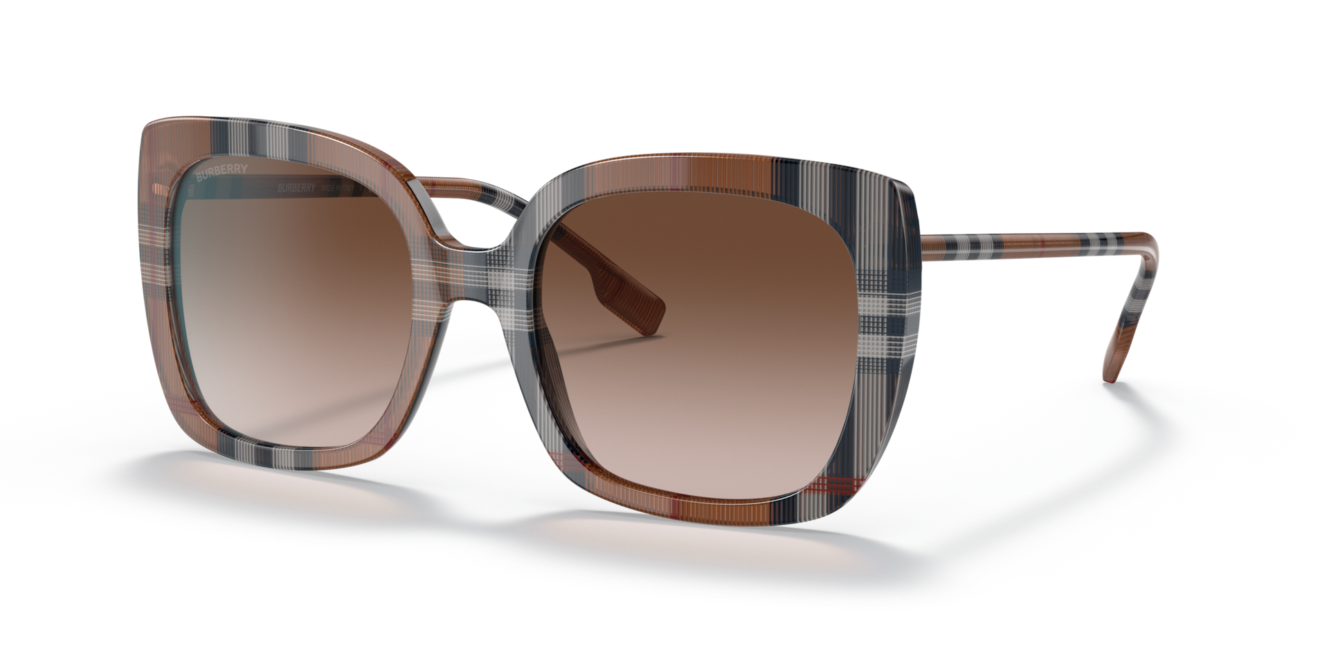 Burberry Caroll M (54 - 20) with Brown lenses and Brown frame