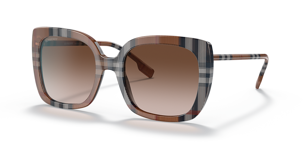 Burberry Caroll M (54 - 20) with Brown lenses and Brown frame
