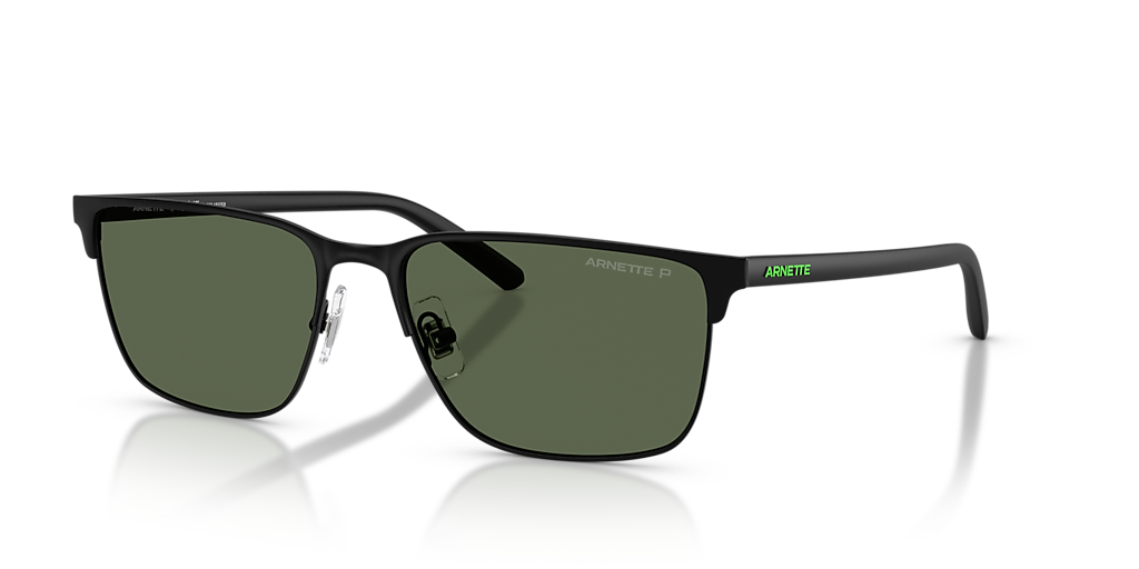 Arnette Hampere XL (58 - 17) with Green lenses and Black frame