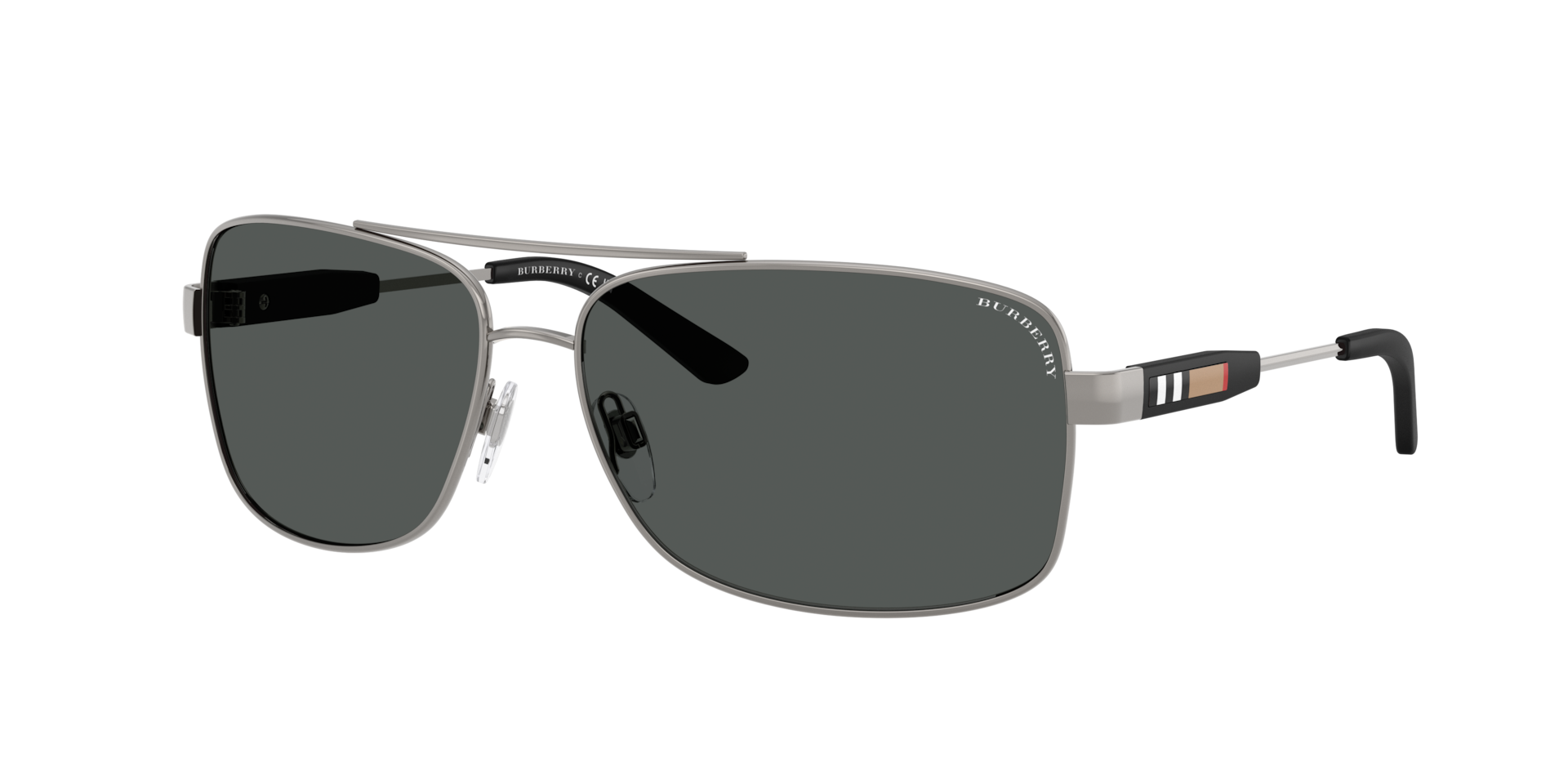 Burberry BE3074 XL (63 - 15) with Grey lenses and Grey frame