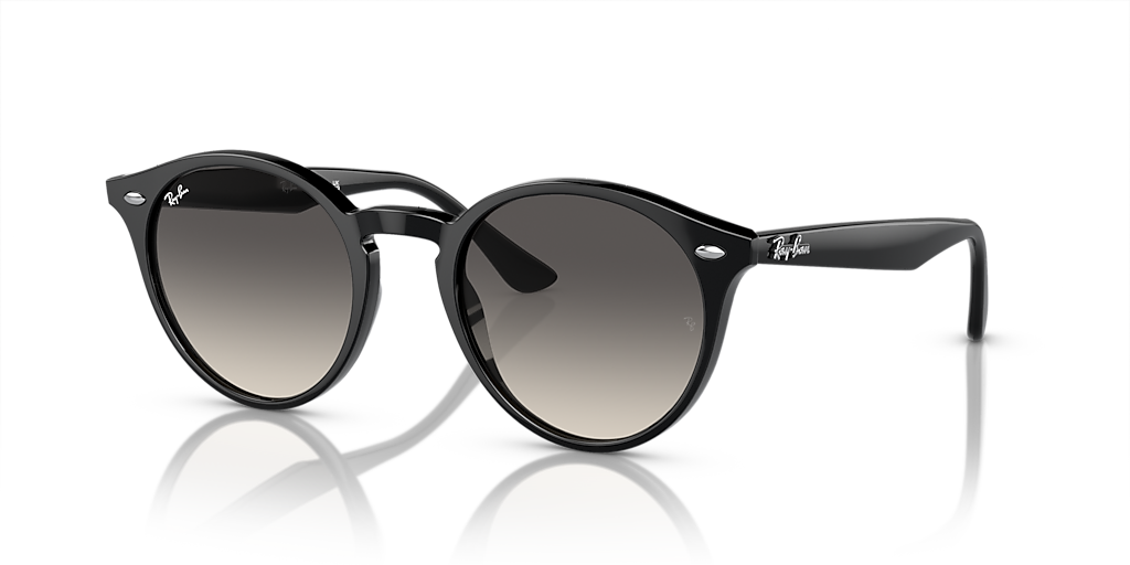 Ray-Ban RB2180 L (51 - 21) with Grey lenses and Black frame