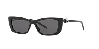Gucci GG1661S S (54 - 16) with Grey lenses and Black frame