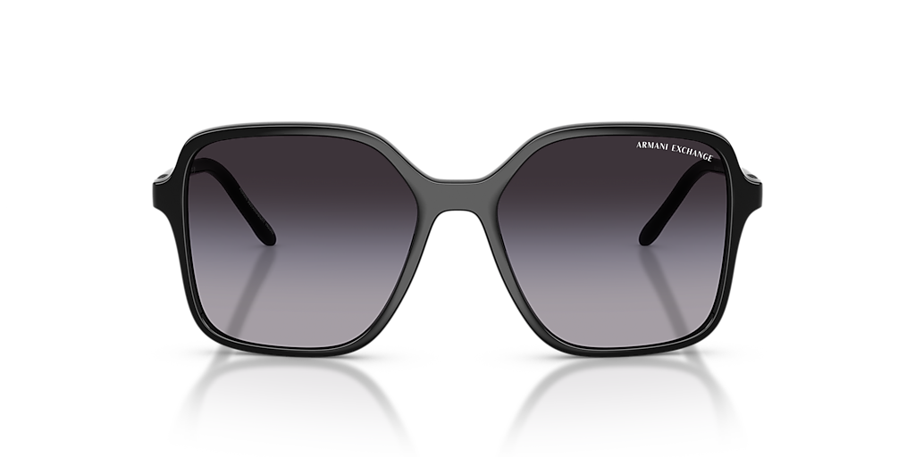 Armani Exchange AX4163S M (53 - 16) with Grey lenses and Black