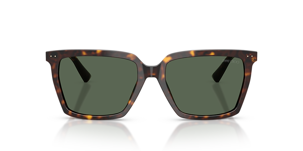 Jimmy Choo JC5051 M (55 - 17) with Green lenses and Tortoise frame