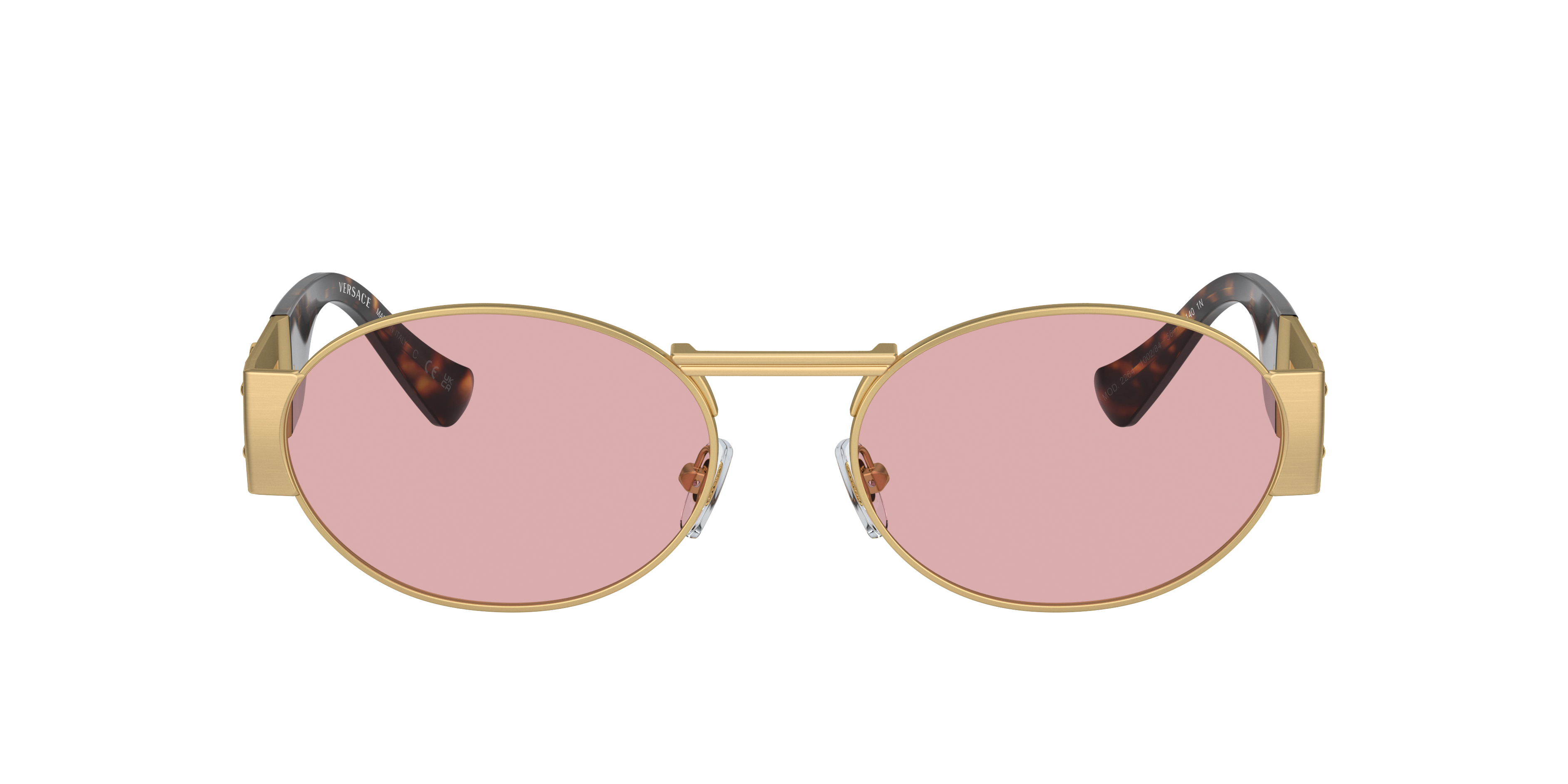 Versace VE2264 L (56 - 18) with Violet lenses and Gold frame