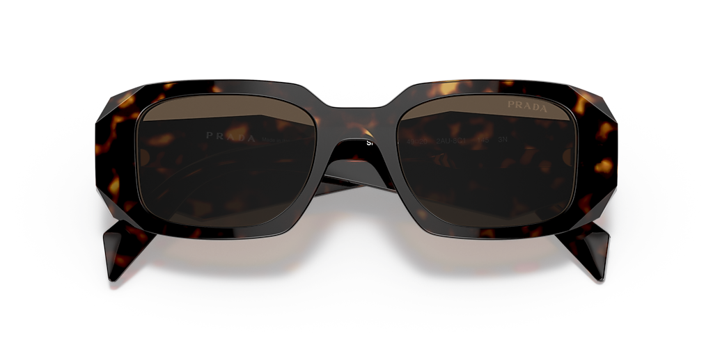 Prada PR 17WS S (49 - 20) with Brown lenses and Tortoise frame