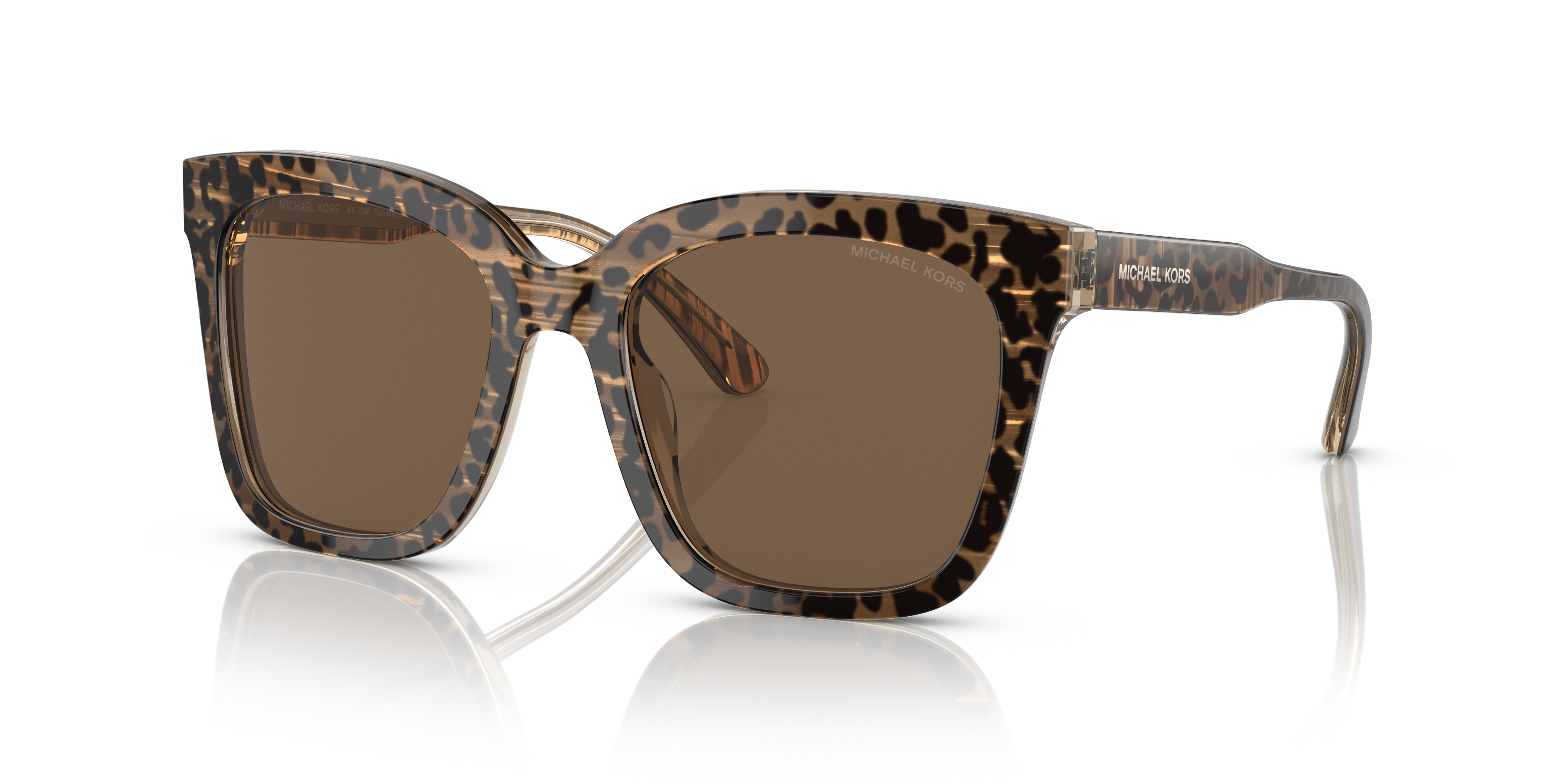 Michael Kors San Marino S (52 - 19) with Brown lenses and Brown