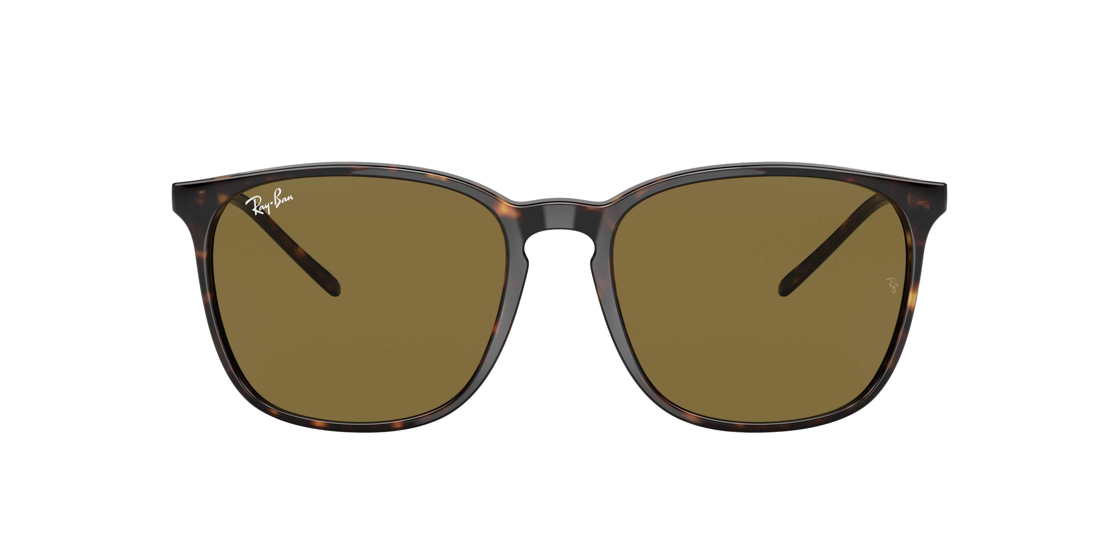 Ray-Ban RB4387 M (55 - 18) with Brown lenses and Tortoise frame