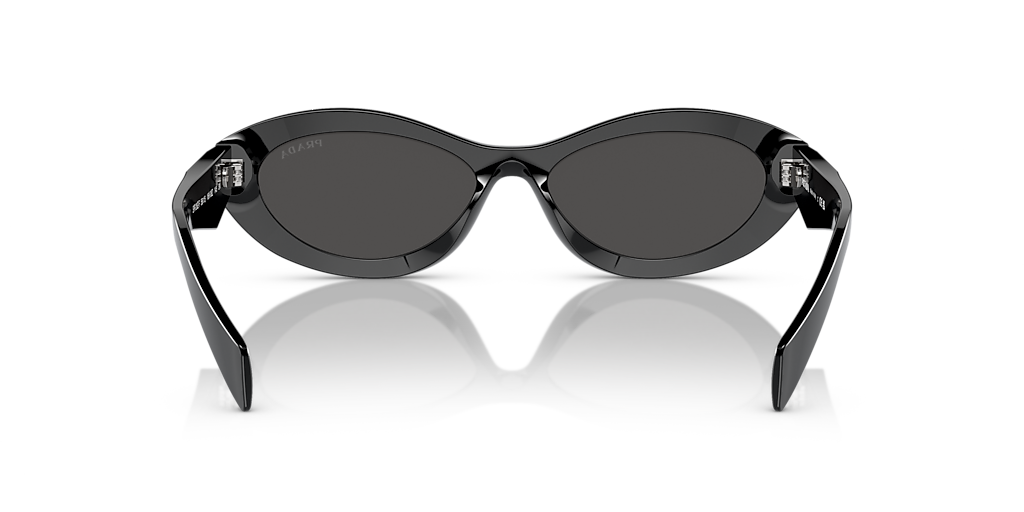 Prada PR 26ZSF L (56 - 15) with Grey lenses and Black frame