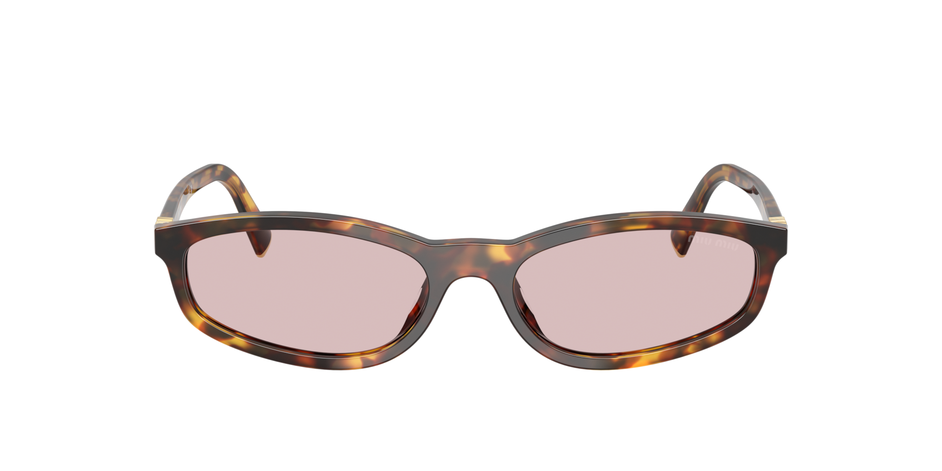 Miu Miu MU A06SF S (54 - 17) with Pink lenses and Tortoise frame