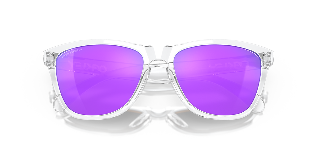 Oakley Frogskins™ XL (55 - 17) with Violet lenses and Transparent