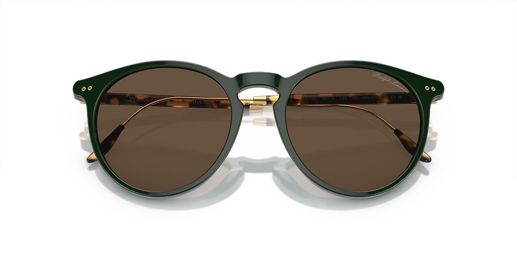 Ralph Lauren RL8181P L (53 - 19) with Brown lenses and Green frame