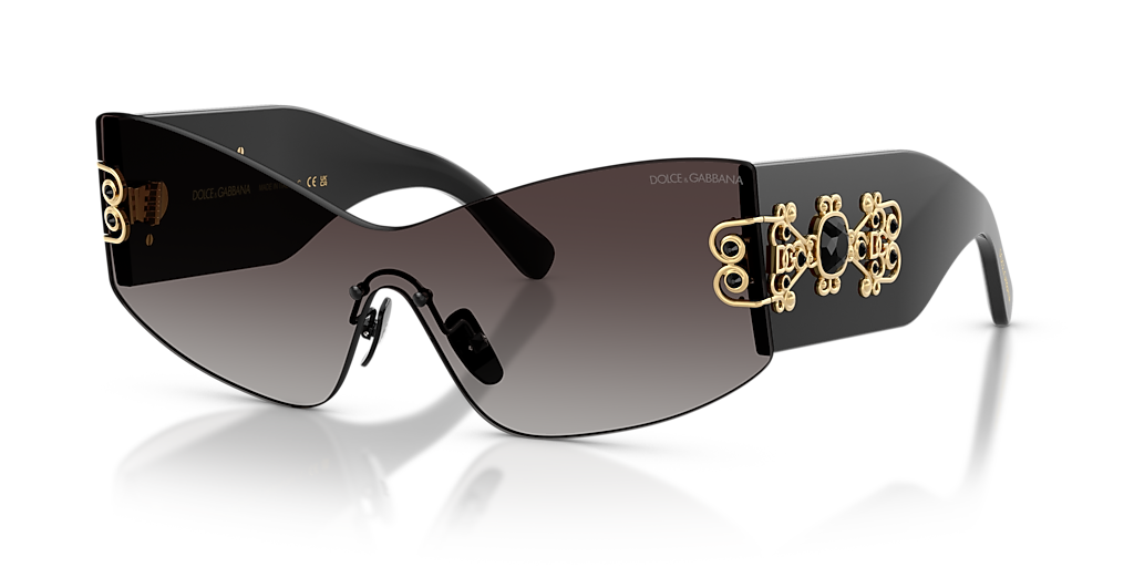 Dolce&Gabbana DG4526B S (0 - 142) with Grey lenses and Black frame