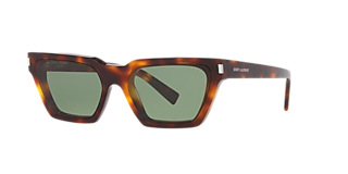 Saint Laurent SL 570 XL (54 - 17) with Black lenses and Black