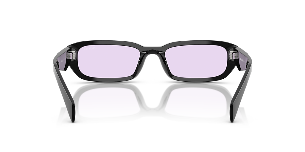 Prada PR B06S S (53 - 19) with Violet lenses and Black frame