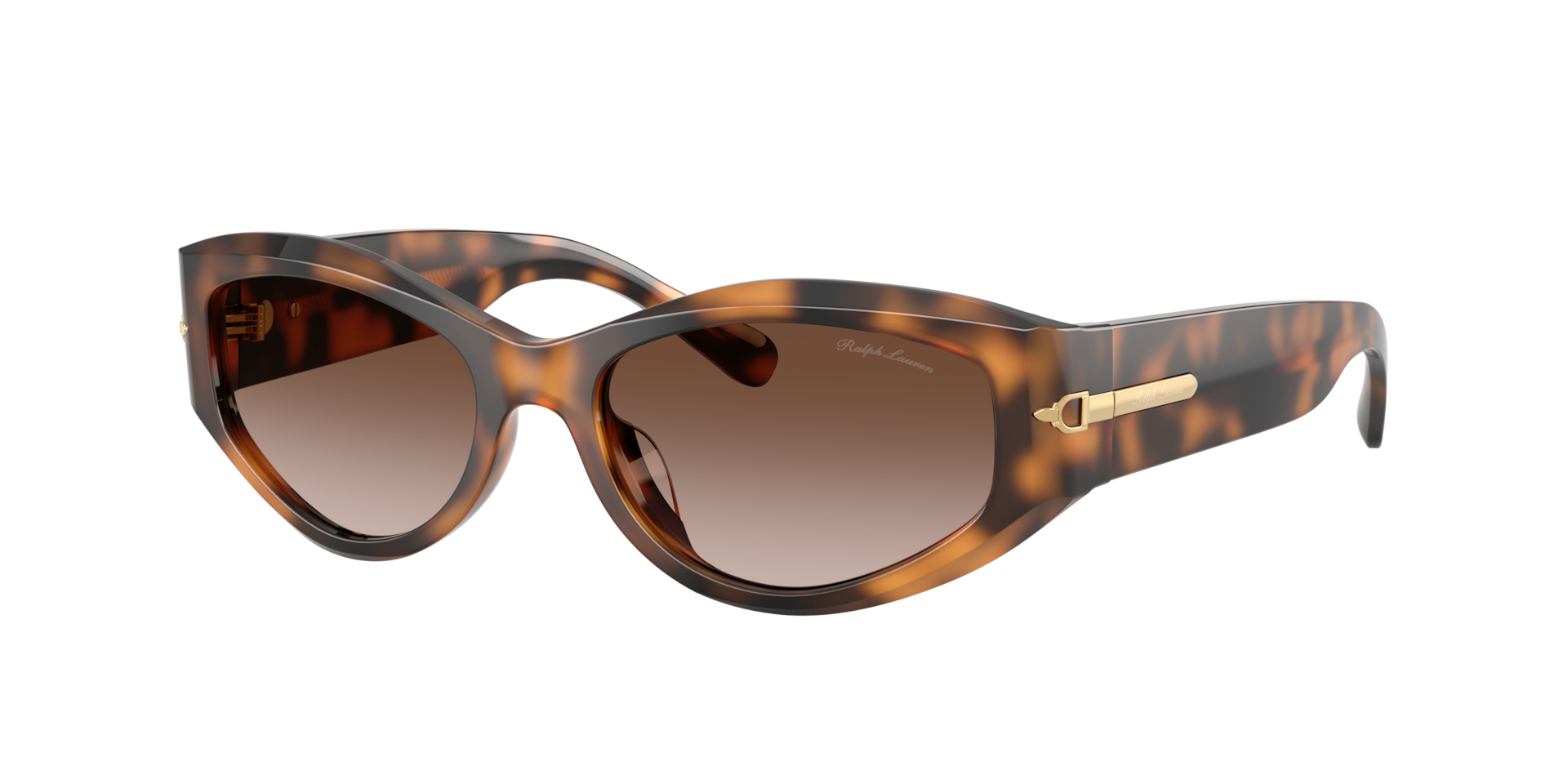 Ralph Lauren Woman Sunglass RL8243U   Frame color Havana Lens color Gradient Brown