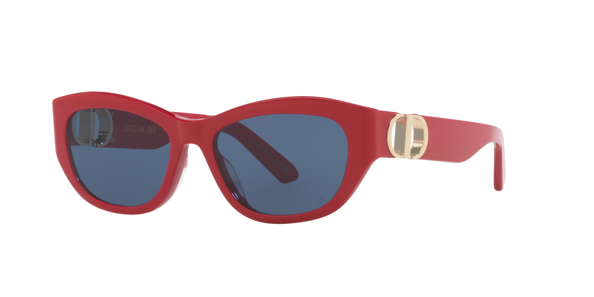 DIOR 30Montaigne B5U CD40156U S (54 - 17) with Blue lenses and Red