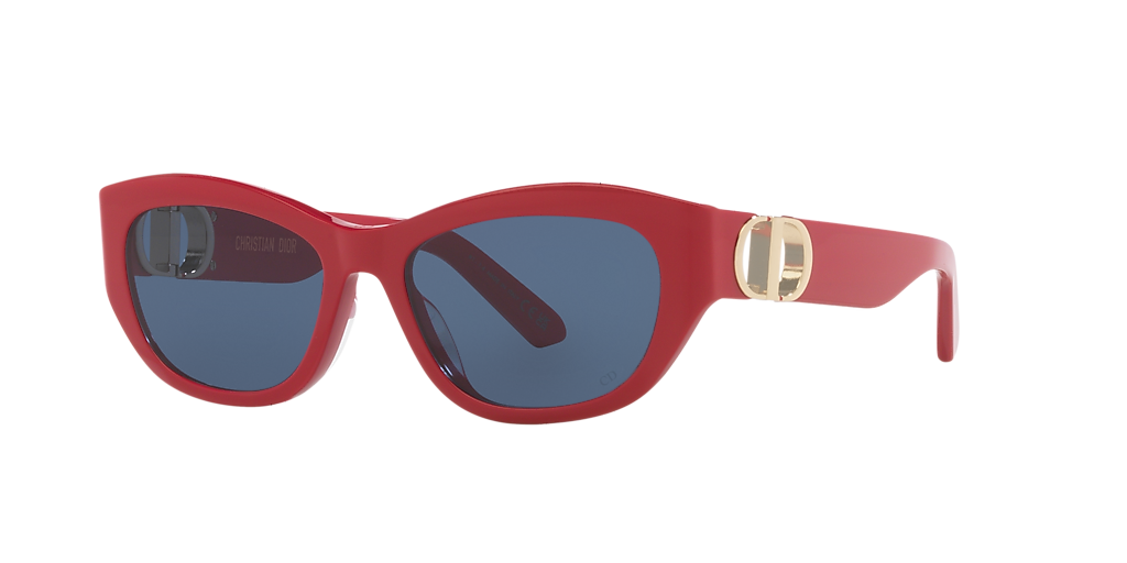 DIOR 30Montaigne B5U CD40156U S (54 - 17) with Blue lenses and Red