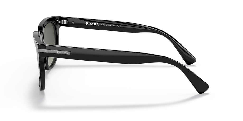 Prada PR 04YS XL (56 - 19) with Grey lenses and Black frame