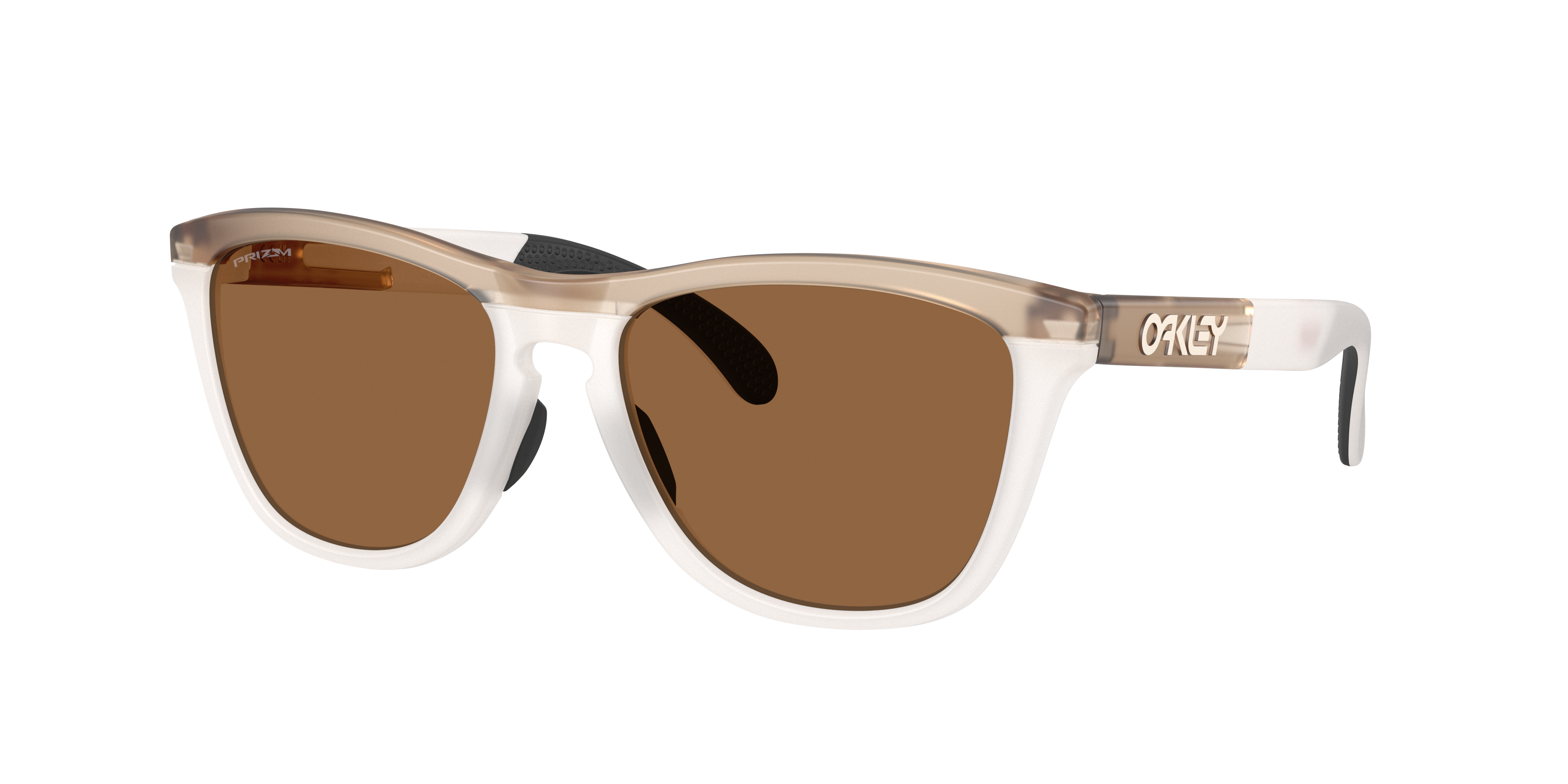 Oakley Man Sunglass Frogskins™ Range -  Frame color: Matte Sepia, Lens color: Prizm Bronze