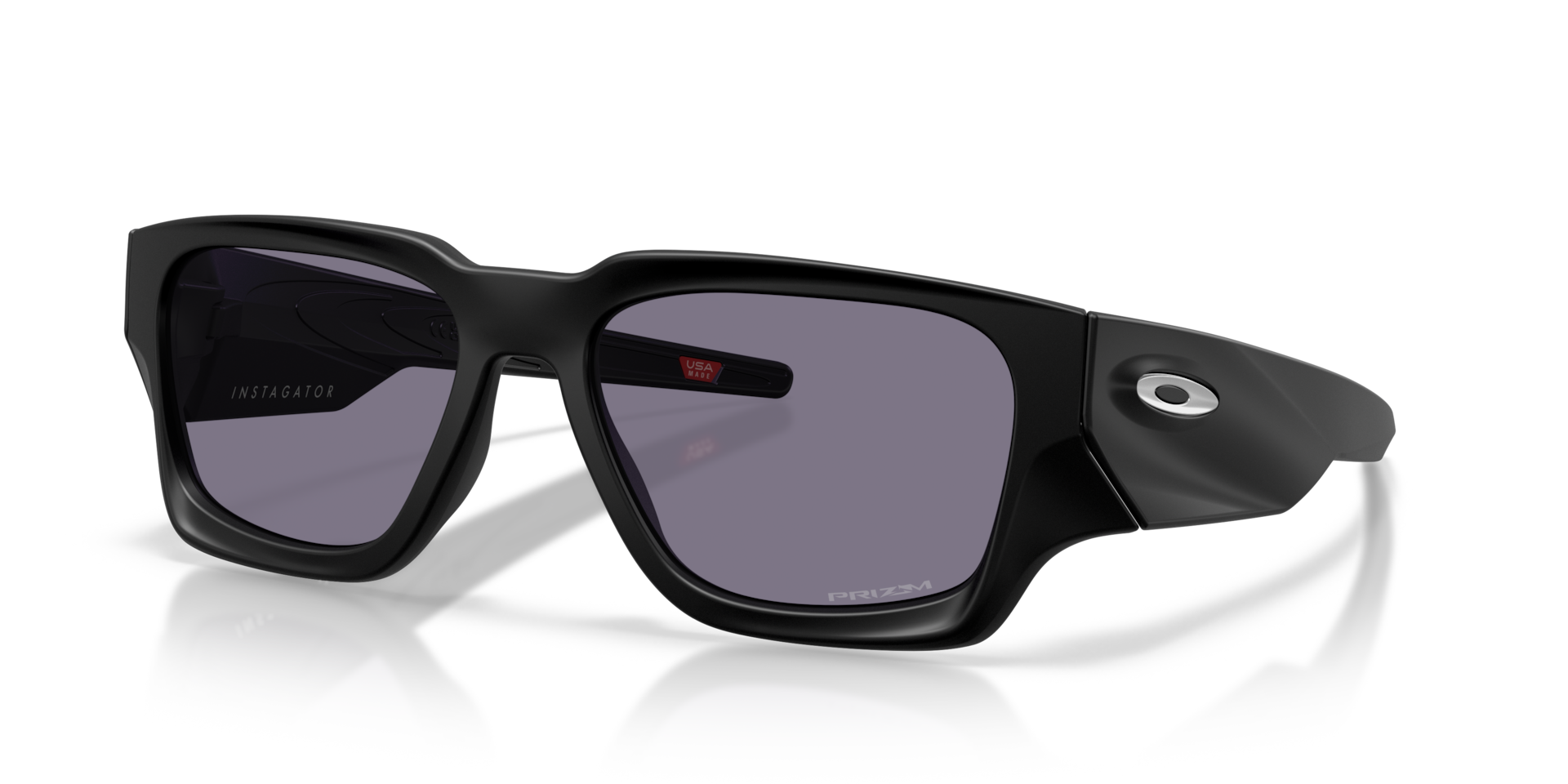 最終SALE OAKLEYサングラス Oakley Instagator XL (58 - 18) with Grey lenses and Black frame