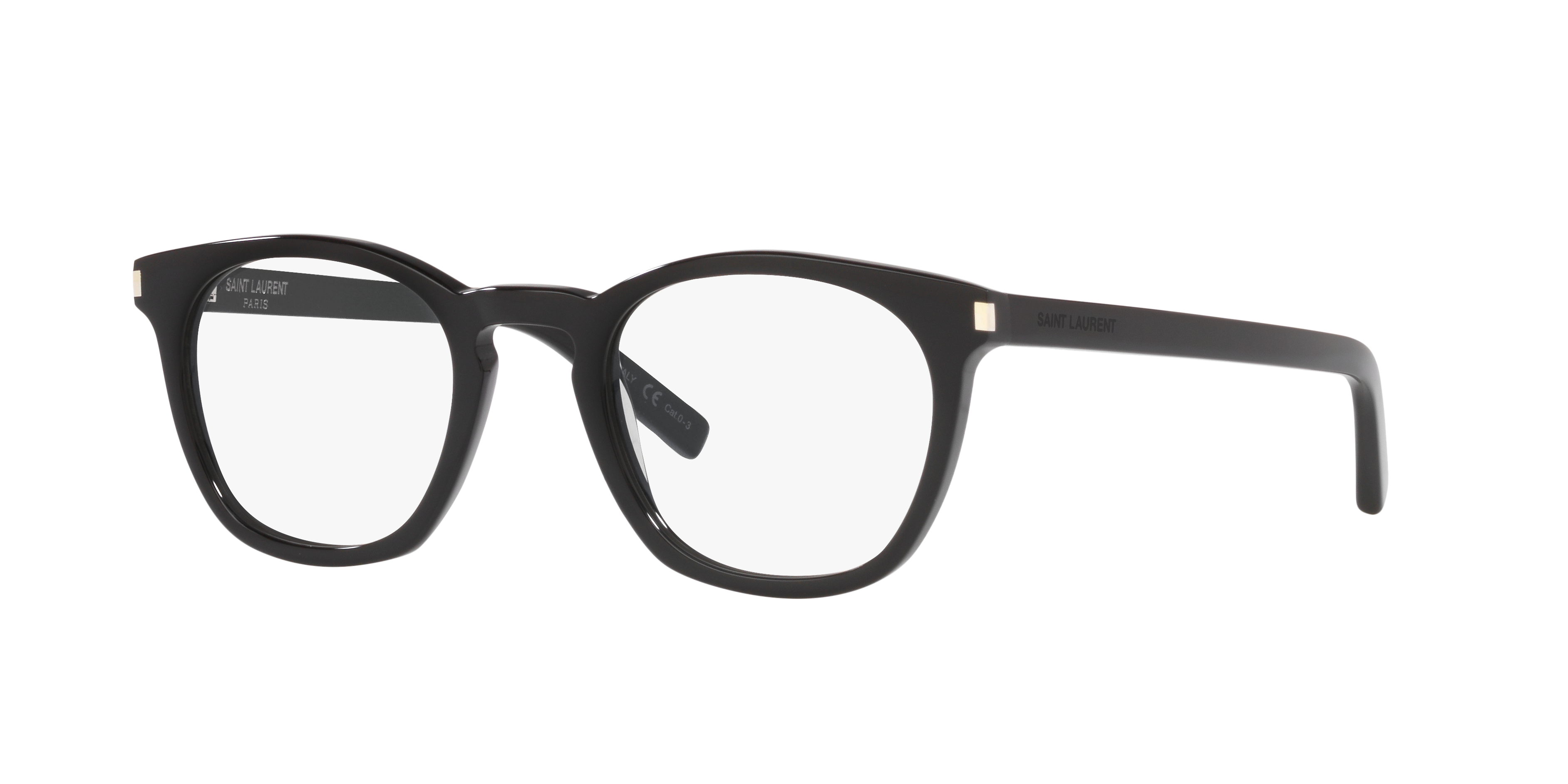 Saint Laurent Unisex Sunglass SL 28 -  Frame color: Black, Lens color: Black