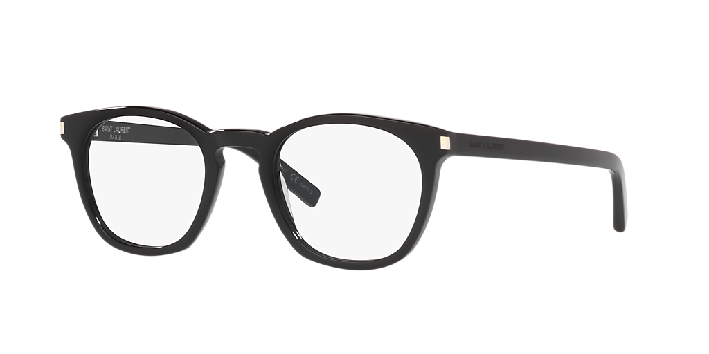 Saint Laurent SL 28 XS (49 - 23) with Black lenses and Black frame