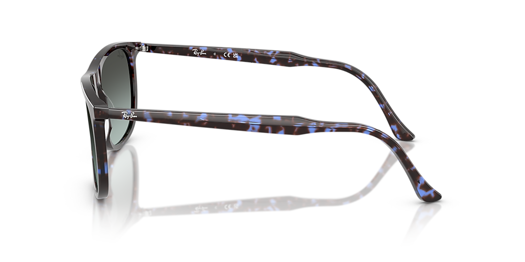 Ray-Ban RB2216 XXL (61 - 18) with Blue lenses and Blue frame
