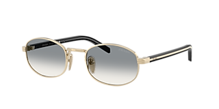 Prada PR 21ZS XS (55 - 14) com Lentes Marrom e Armação Tartaruga