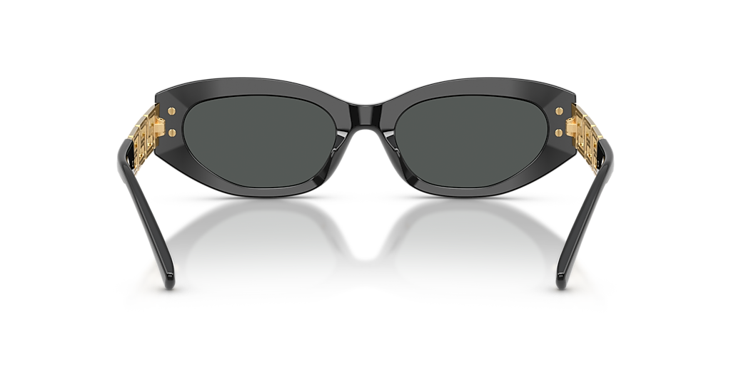 Versace VE4501 XL (54 - 19) with Grey lenses and Black frame