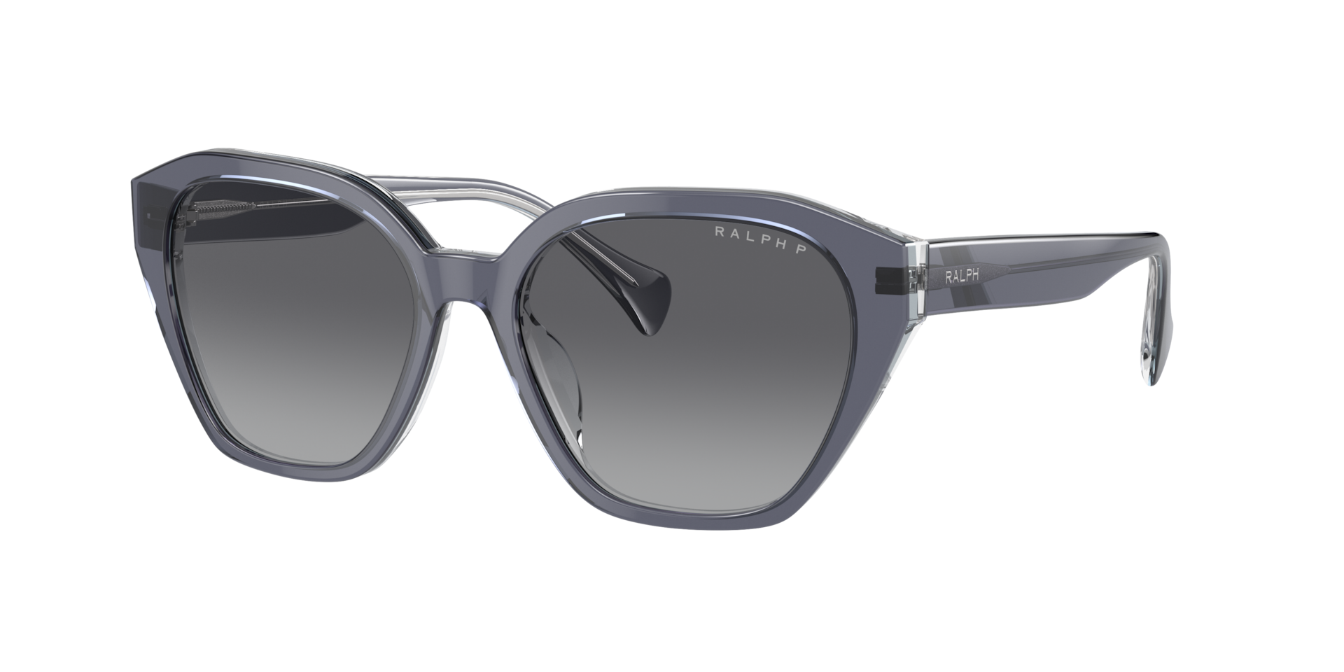 Ralph Woman Sunglass RA5315U -  Frame color: Transparent Grey, Lens color: Polarized Gradient Grey