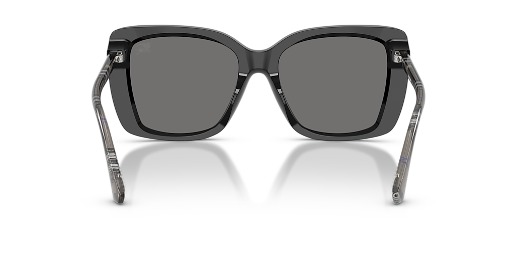 Burberry BE4456 M (54 - 18) with Grey lenses and Black frame
